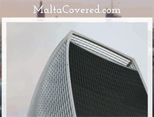 Tablet Screenshot of maltacovered.com